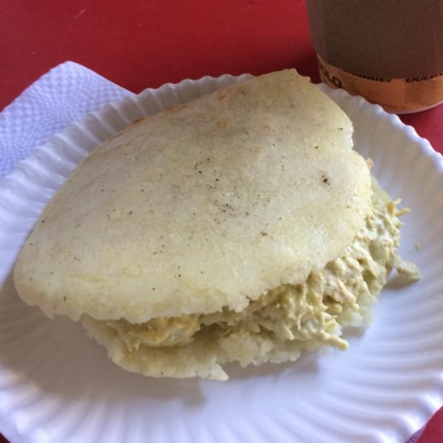 S- Arepa with Fresco.
