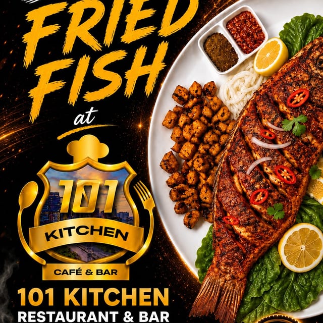 Spicy fried fish.