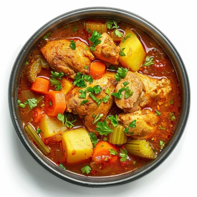 L- Chicken Stew.