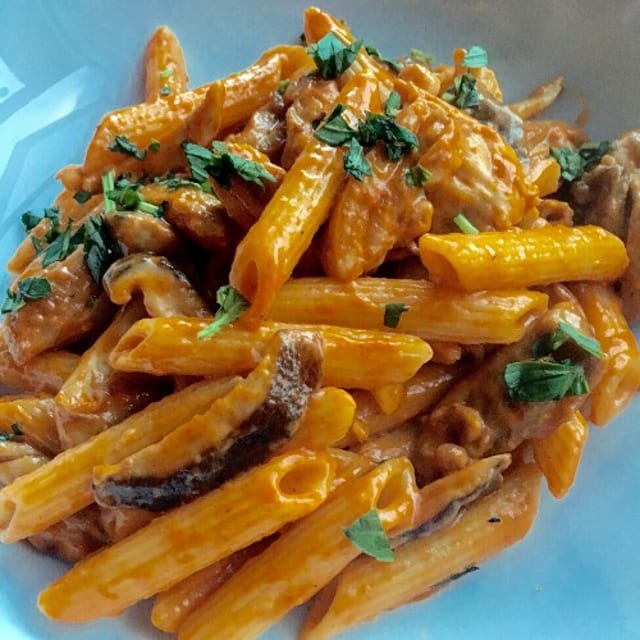 Rigatoni Pasta Shrimp.